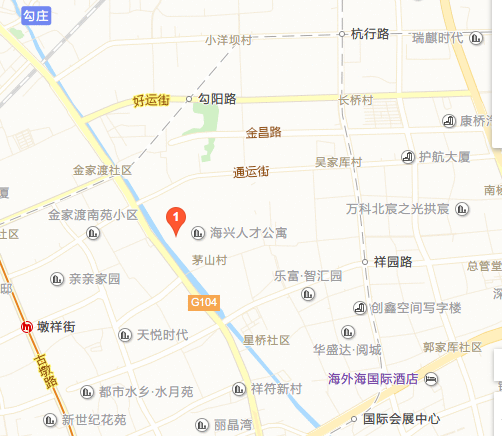 杭州莫干山路1418一42是哪个区？