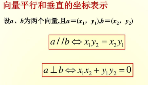 向量的垂直关系？