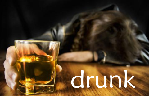 drunk  , drunken有什么区别