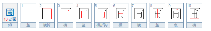 圃字怎么读？