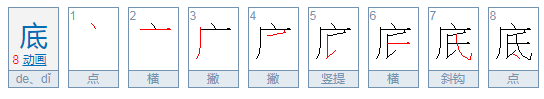 底可以组什么词