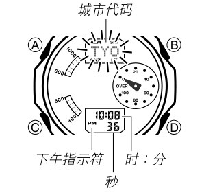 卡西欧手表说明书