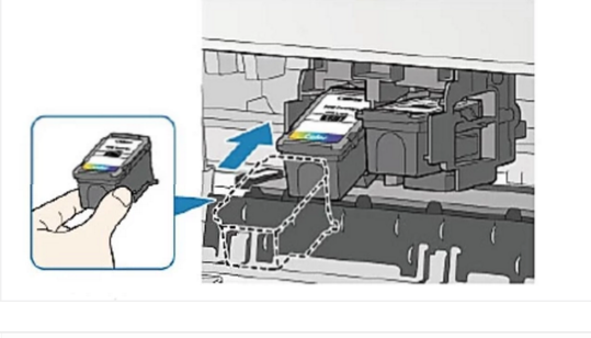 CANON IP100如何更换墨盒？