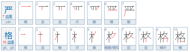 严格和严厉的区别是什么？