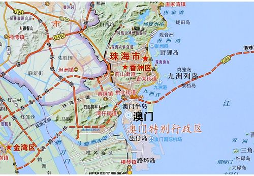 珠海属于哪个省哪个市哪个区?