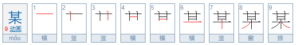 某可以组什么词语