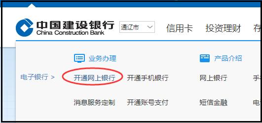 怎么开通网上银行