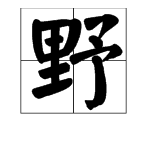 “野”的部首是什么？再查几画？