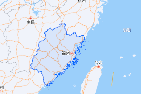 福建是哪个省？