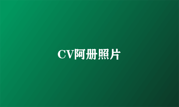 CV阿册照片