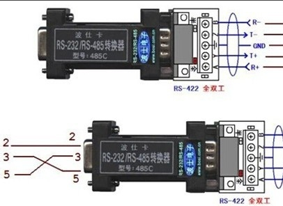 rs485接口接线方法