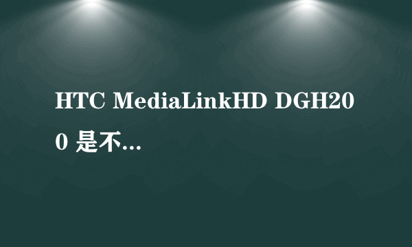 HTC MediaLinkHD DGH200 是不是移动电池的意思