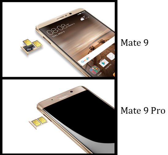 9和华为Mate9Pro哪个好有什么区别