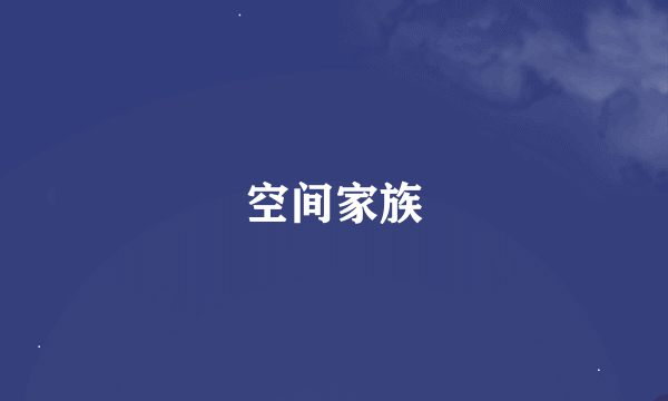 空间家族