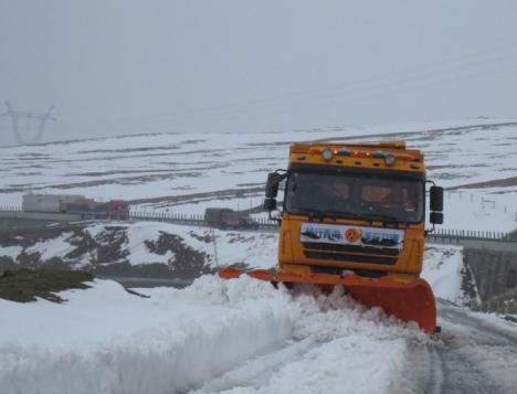 青海三江源降雪多少辆汽车滞留？