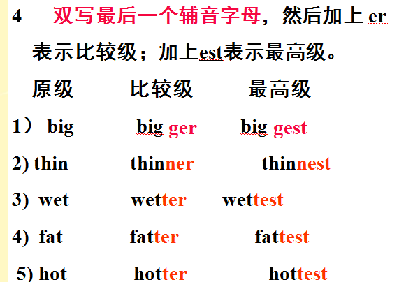 什么时候用比较级和最高级