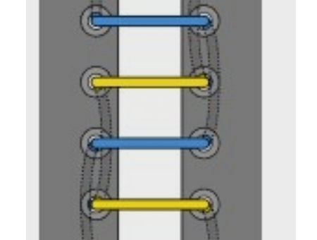 鞋带的24种系法(图解)
