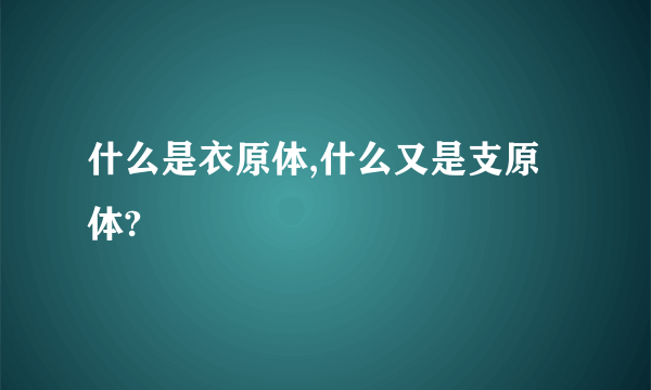 什么是衣原体,什么又是支原体?