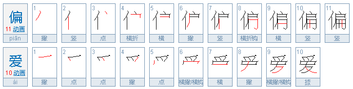 偏爱的意思是什么？