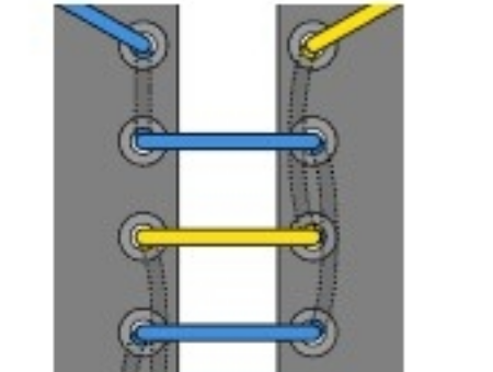 鞋带的24种系法(图解)