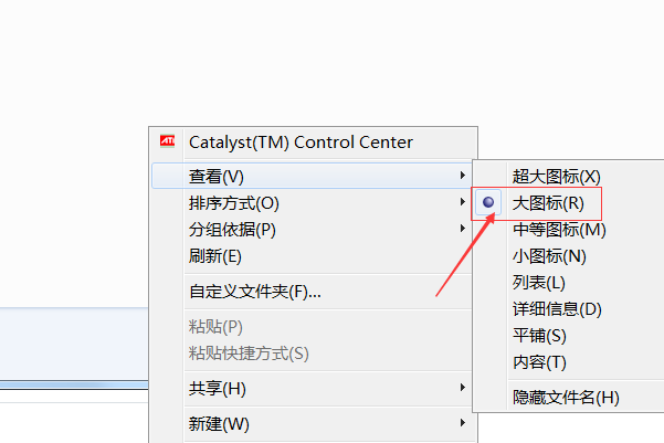 如何把计算机的所有文件夹跟图标的查看设为大图标