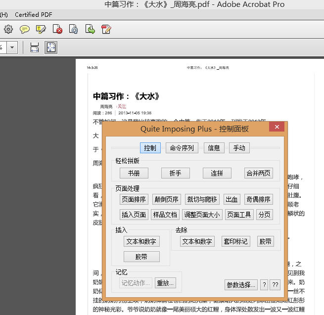 pdf怎么拼版打印