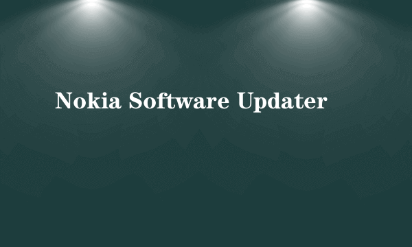 Nokia Software Updater