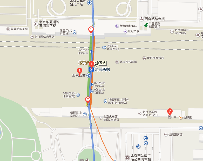 从北京西站出来怎么坐地铁？用买地铁票什么的吗？