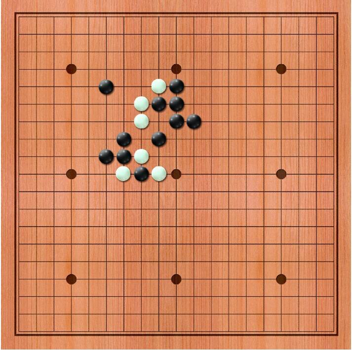 围棋的棋盘是由纵横各19条线交叉组成的，棋盘上一共有多少个交叉点为什么