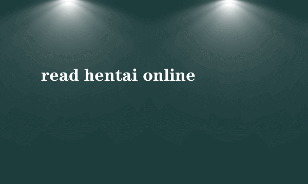 read hentai online