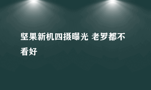 坚果新机四摄曝光 老罗都不看好