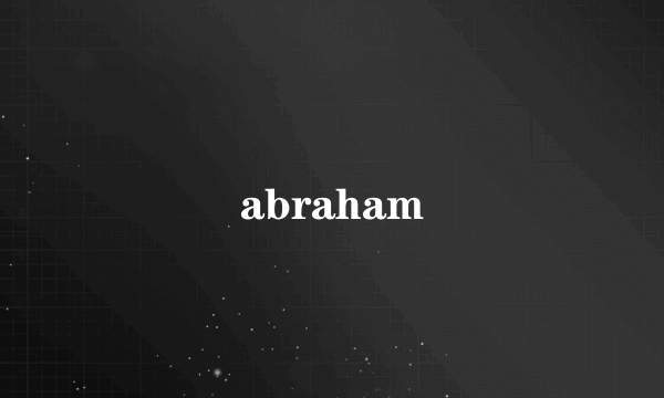 abraham