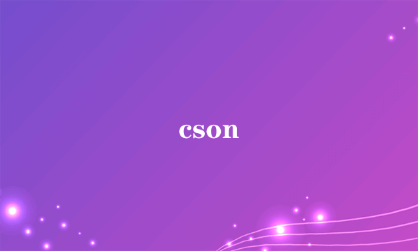 cson