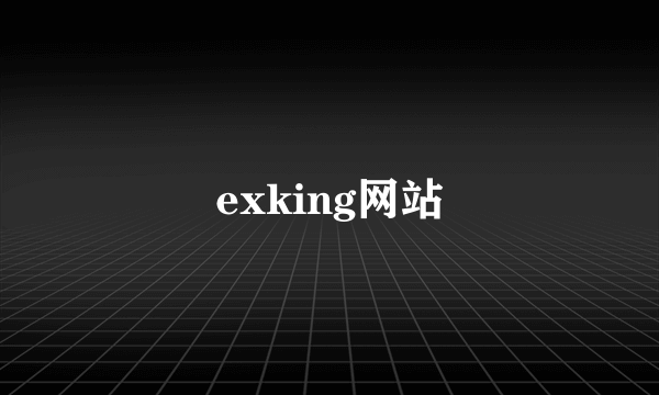 exking网站