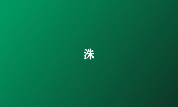 洙